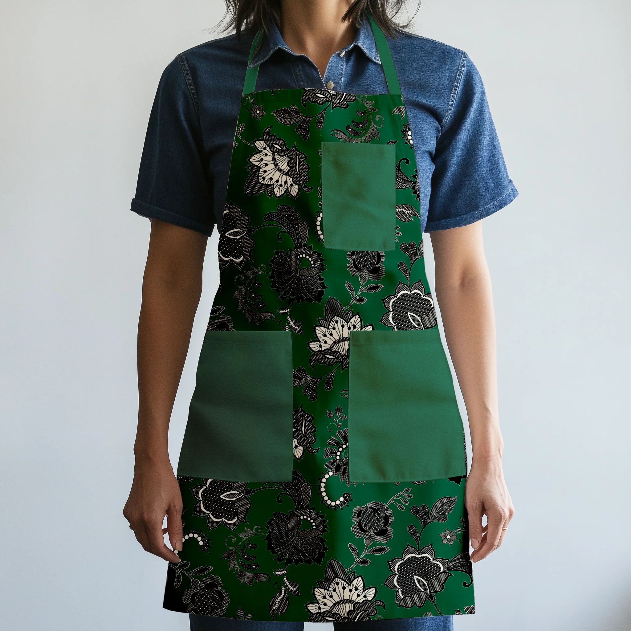 Emerald Legacy Lace Apron - Atomnpay