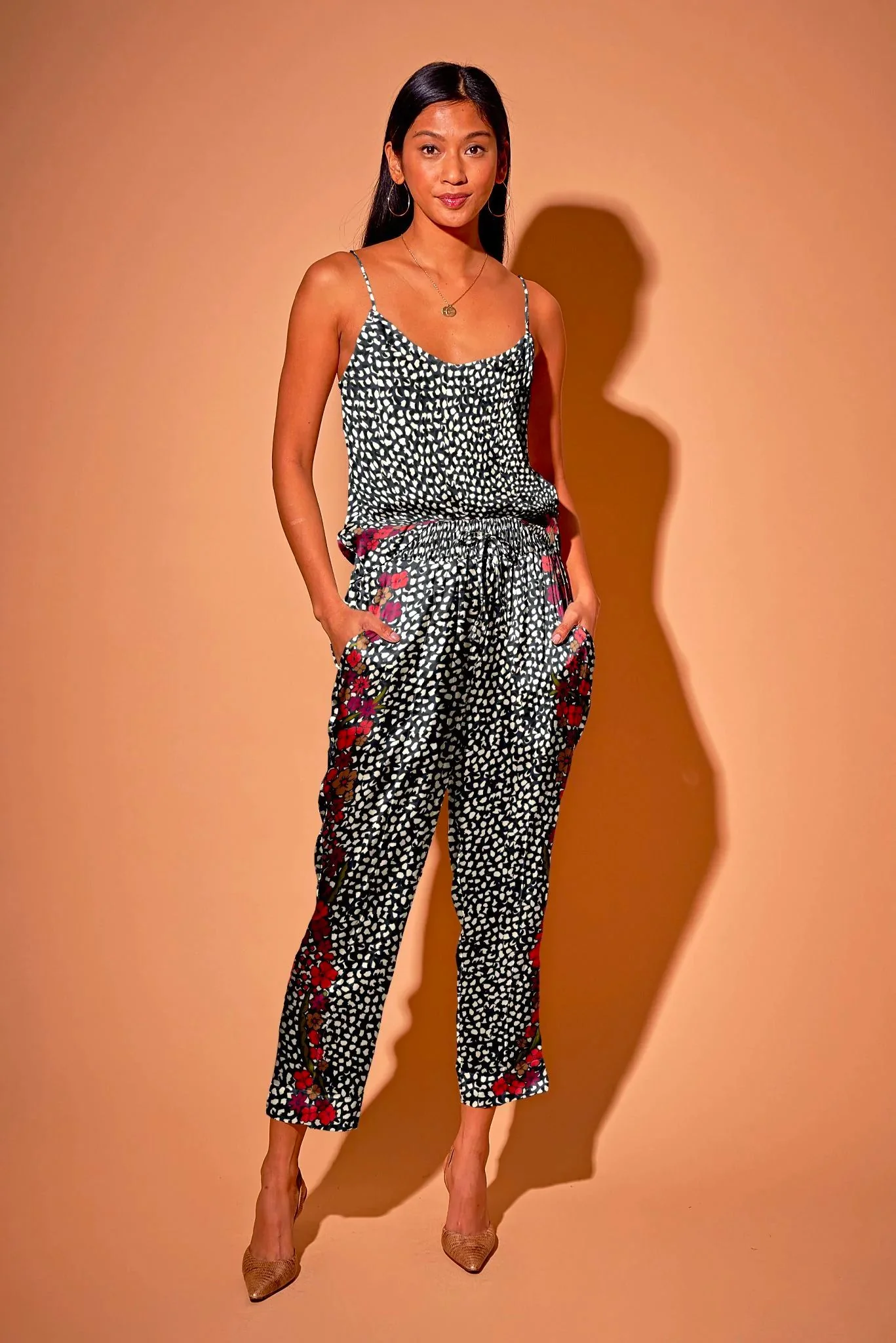 Khala Cami | Baroque Floral - Atomnpay